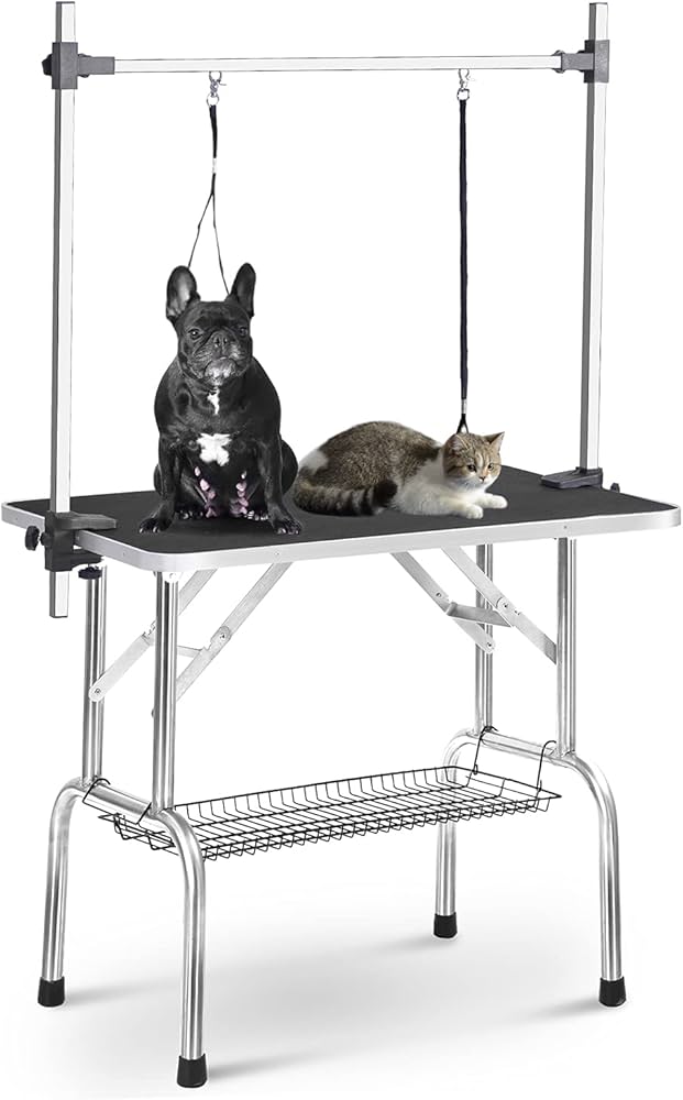 トリミングテーブルトリミング台犬用品ブラック